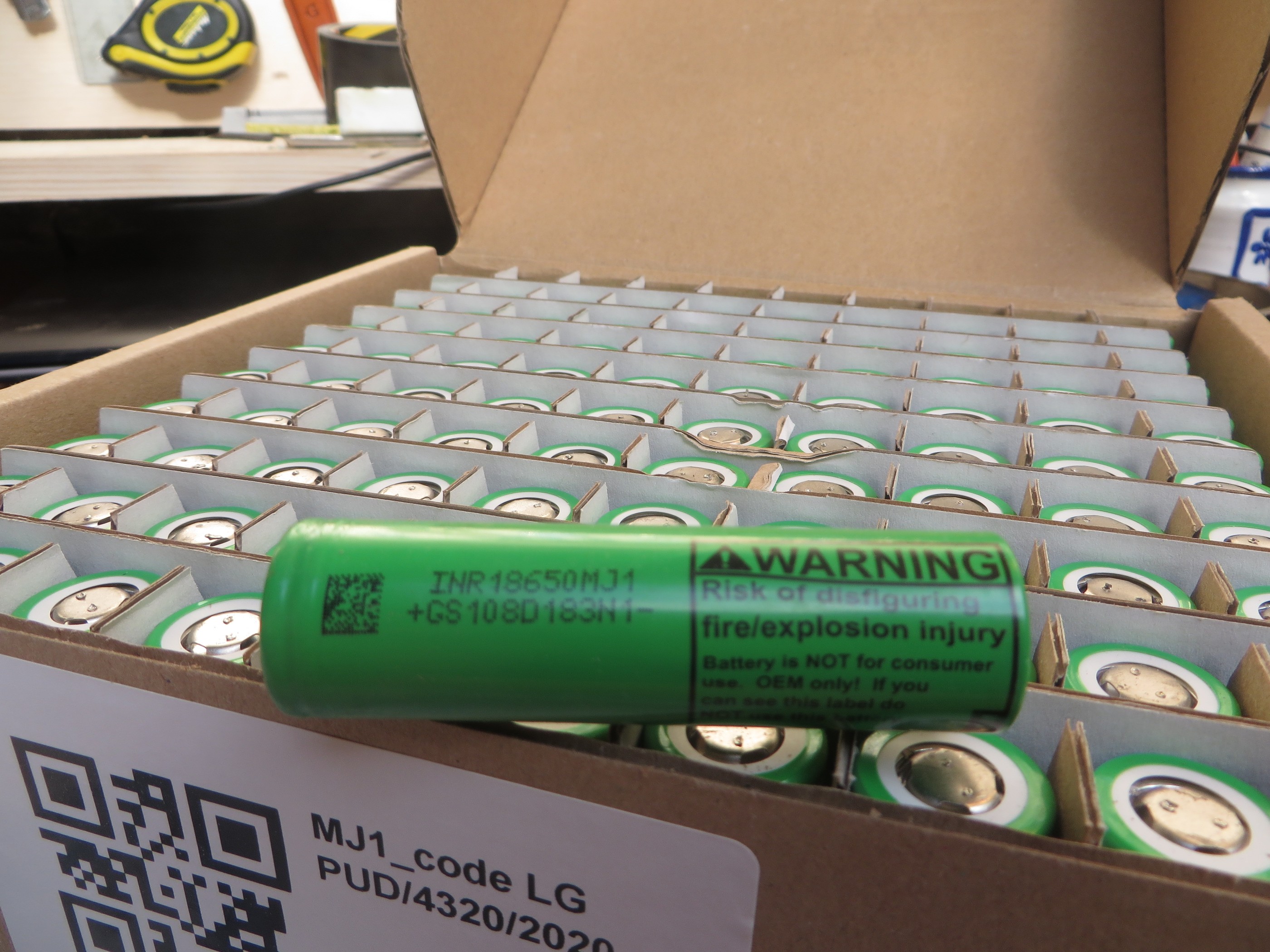 Cellules de batteries lithium pour vélo électrique